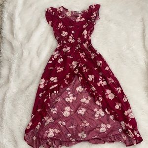 Girls 10-12 floral dress